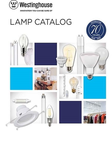 Couverture du Catalogue de lampes de Westinghouse Lighting